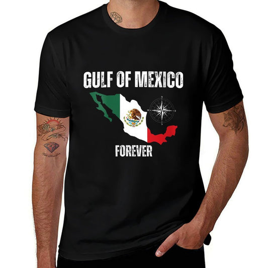 Womens Trump America Gulf of Mexico President Trump Gulf of USA  High-quality Stitching T-Shirt