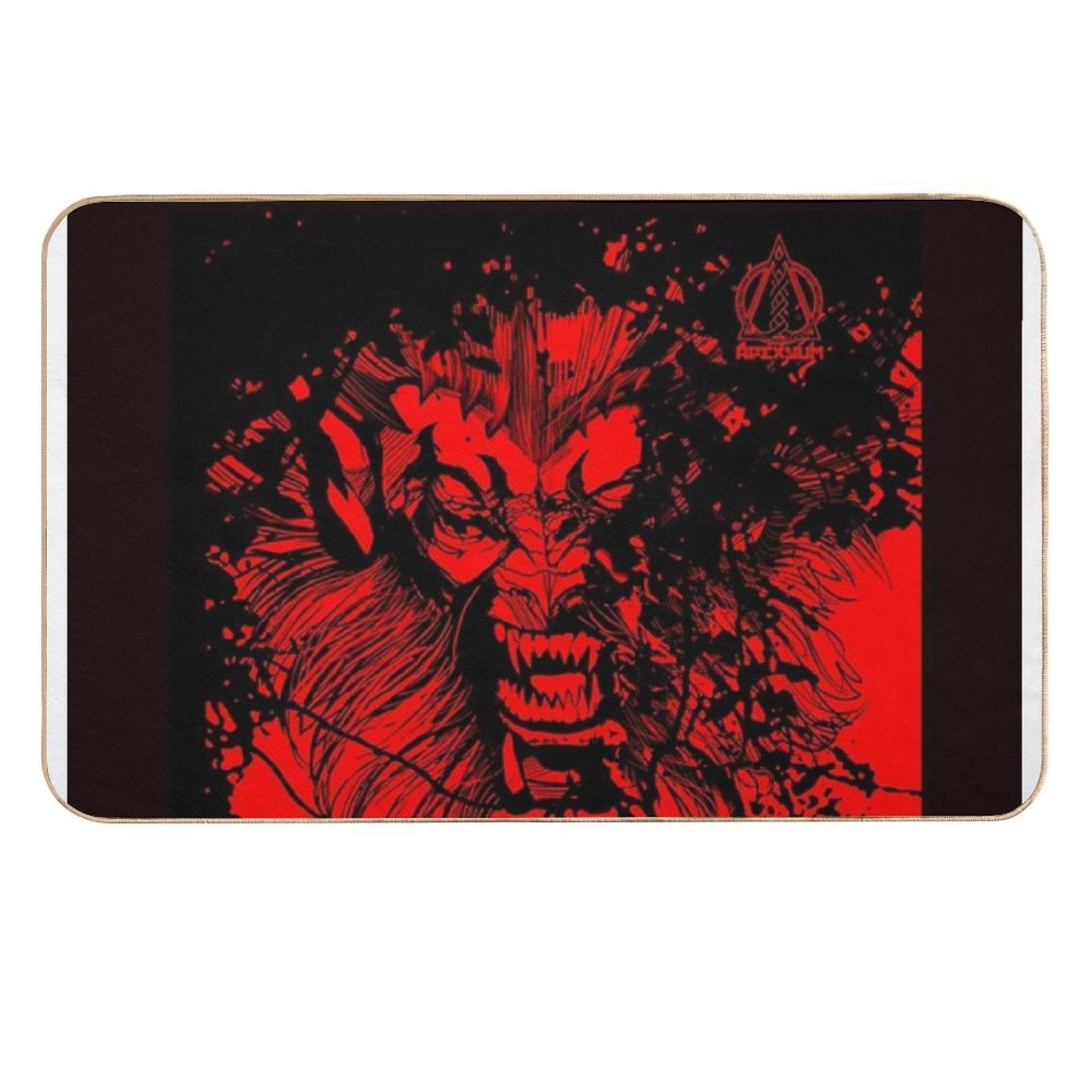 APEXYUM PINUP WILDRAGE HELLTIGER COMICS SPLASHART, COVERART  Anti-Trip Bath Mat