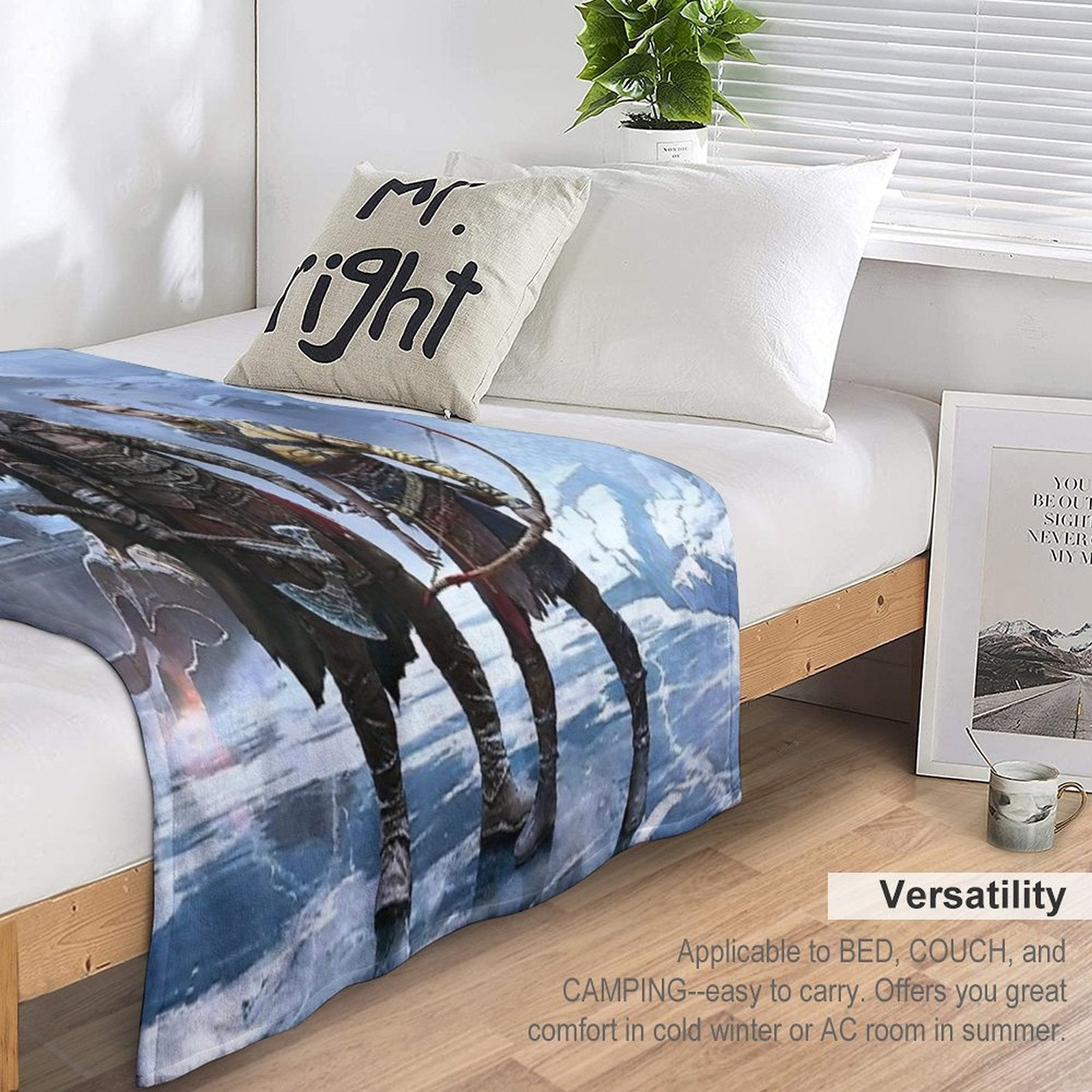 GOD OF WAR RAGNAROK Anti-pilling Throw Blanket