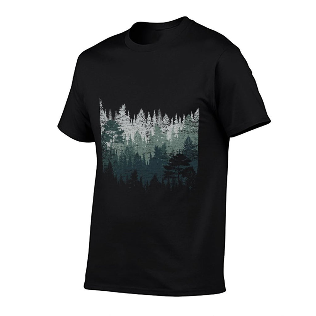 Night Nature Wildlife Trees Outdoor Forest  Odor-resistant T-Shirt