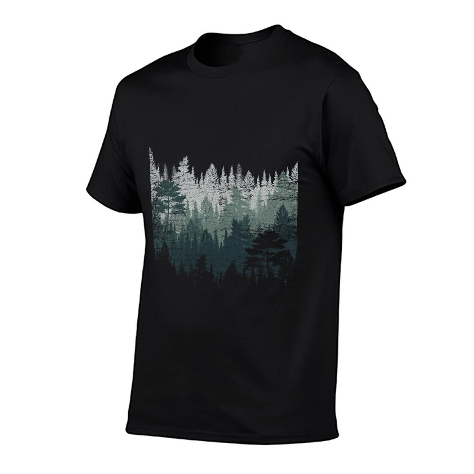Night Nature Wildlife Trees Outdoor Forest  Odor-resistant T-Shirt