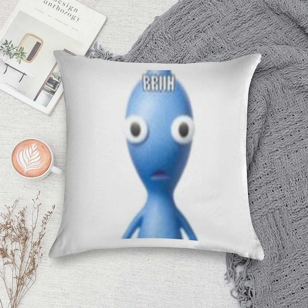 BRUH Pikmin 2 Soft Gift Ready Throw Pillow