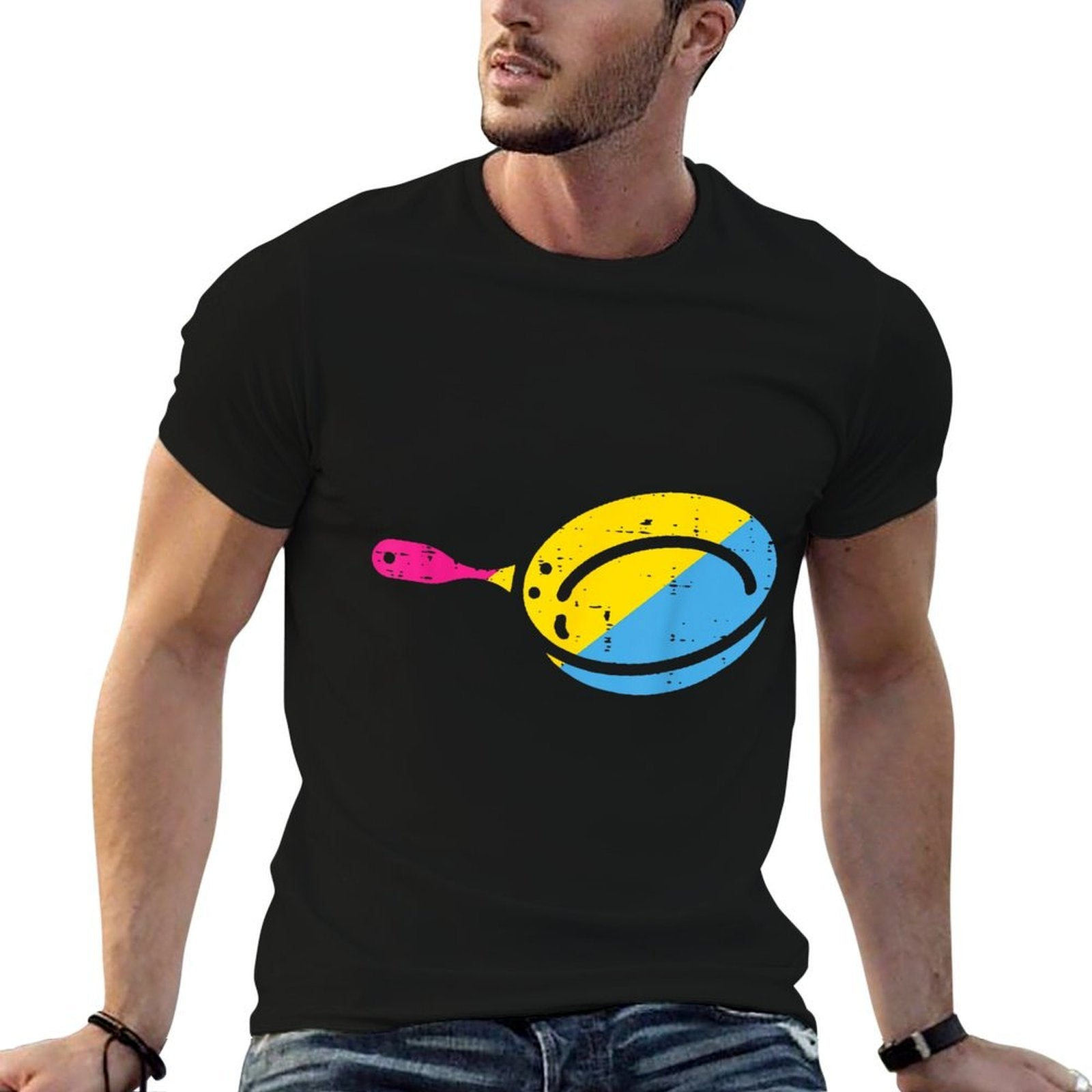 Pansexual Pan Pun Funny Pride Lgbt Humor Men Women Kids  Eco-friendly Material T-Shirt