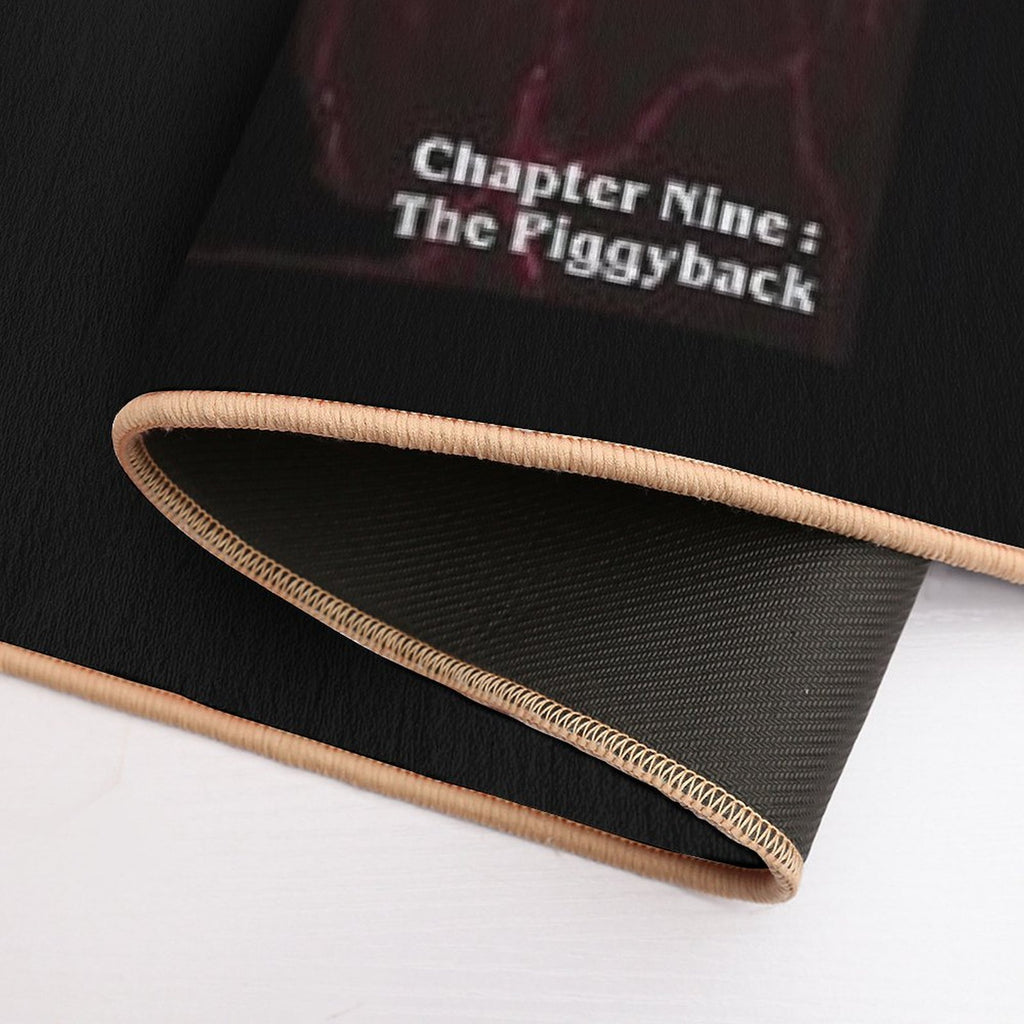 Stranger Things  Eddie Munson with His Guitar - She Was Destined for An Alternate Dimension.  Stain-Proof Bath Mat