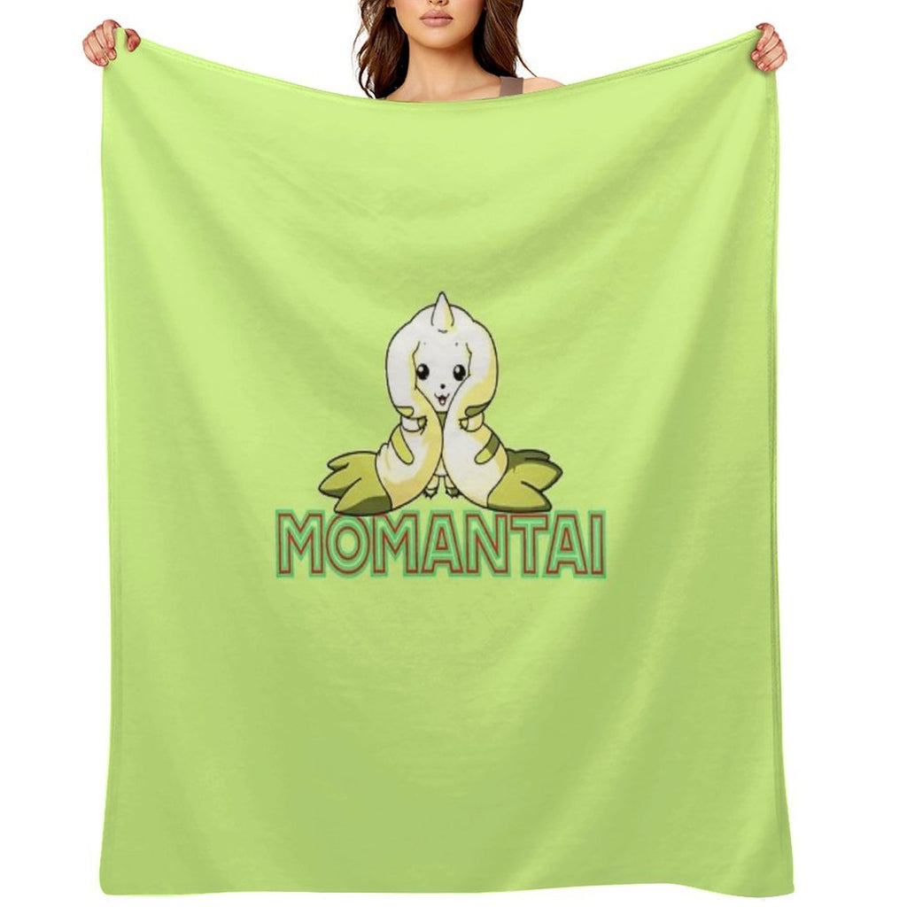 Momantai Terriermon Anti-pilling Throw Blanket