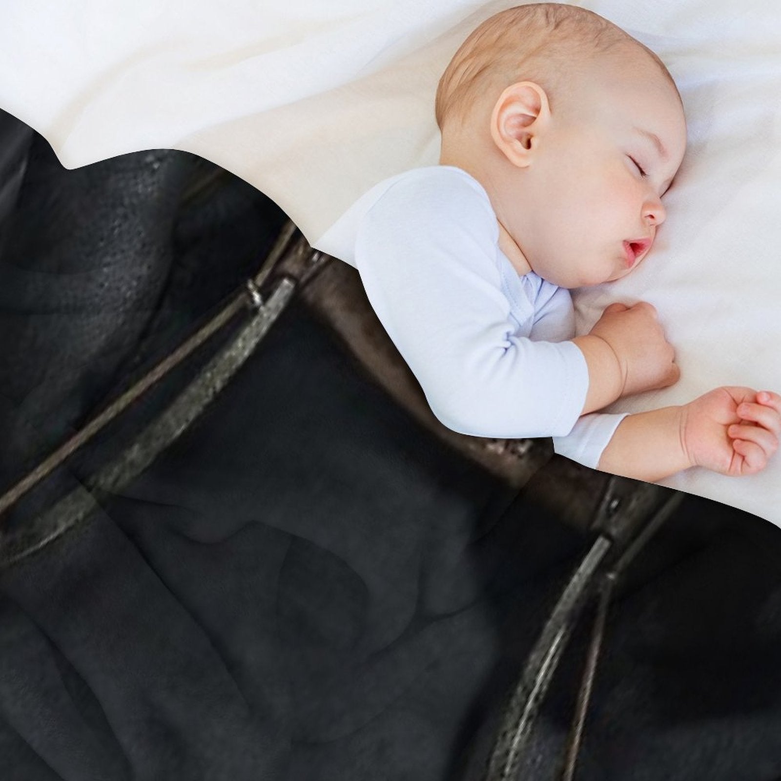 Upside Down Toothless Wrinkle-free Throw Blanket