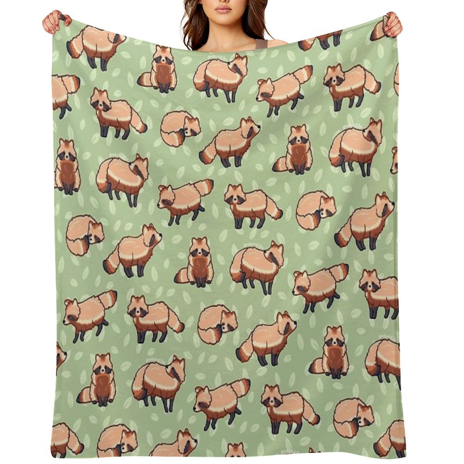 Tanuki Versatility Throw Blanket