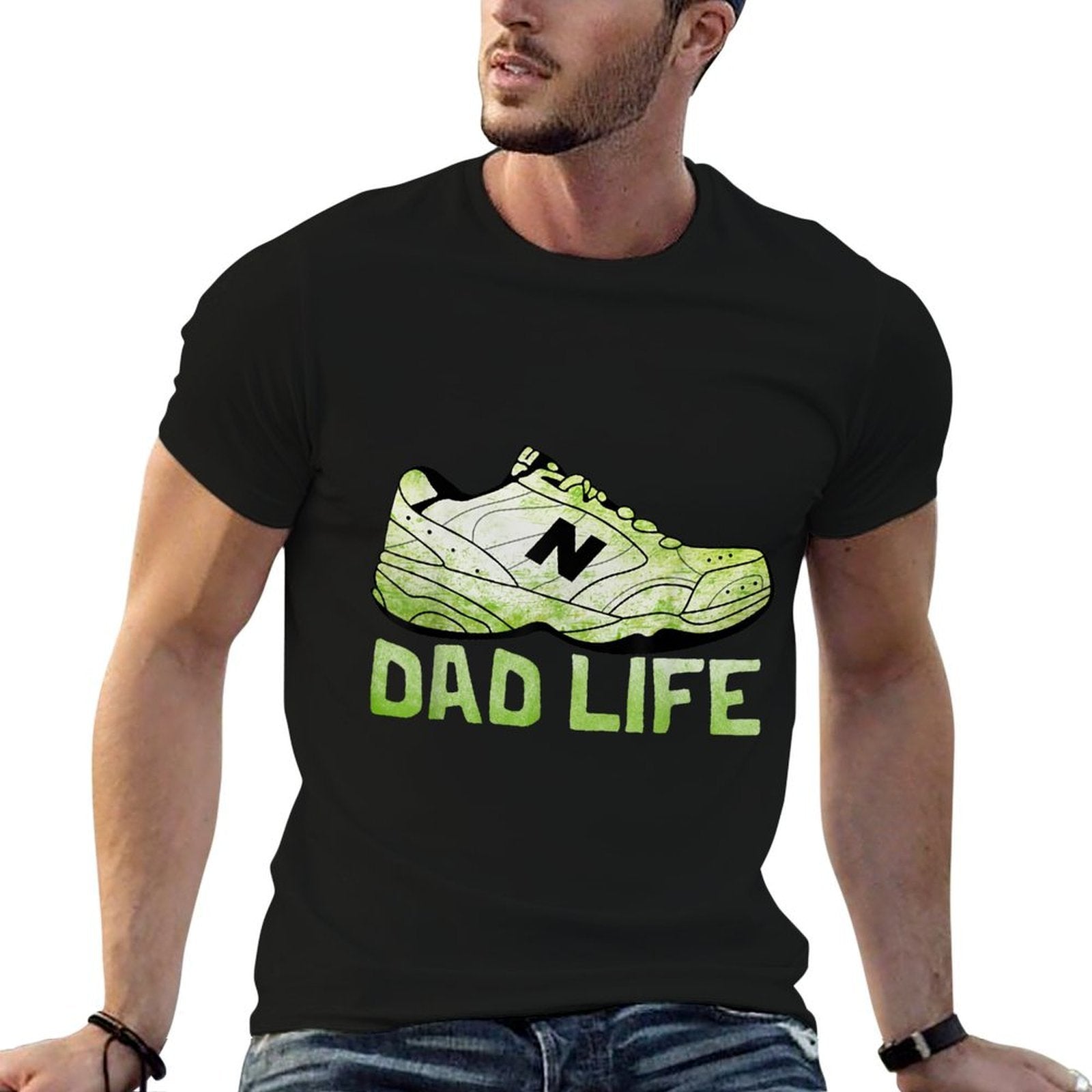 Dad Life Gardening Mowing Lawn Shoes  Durable T-Shirt
