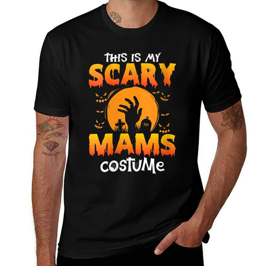 Womens This Is My Scary Mams Costume Halloween Shirt Just A Bunch  Classic T-Shirt