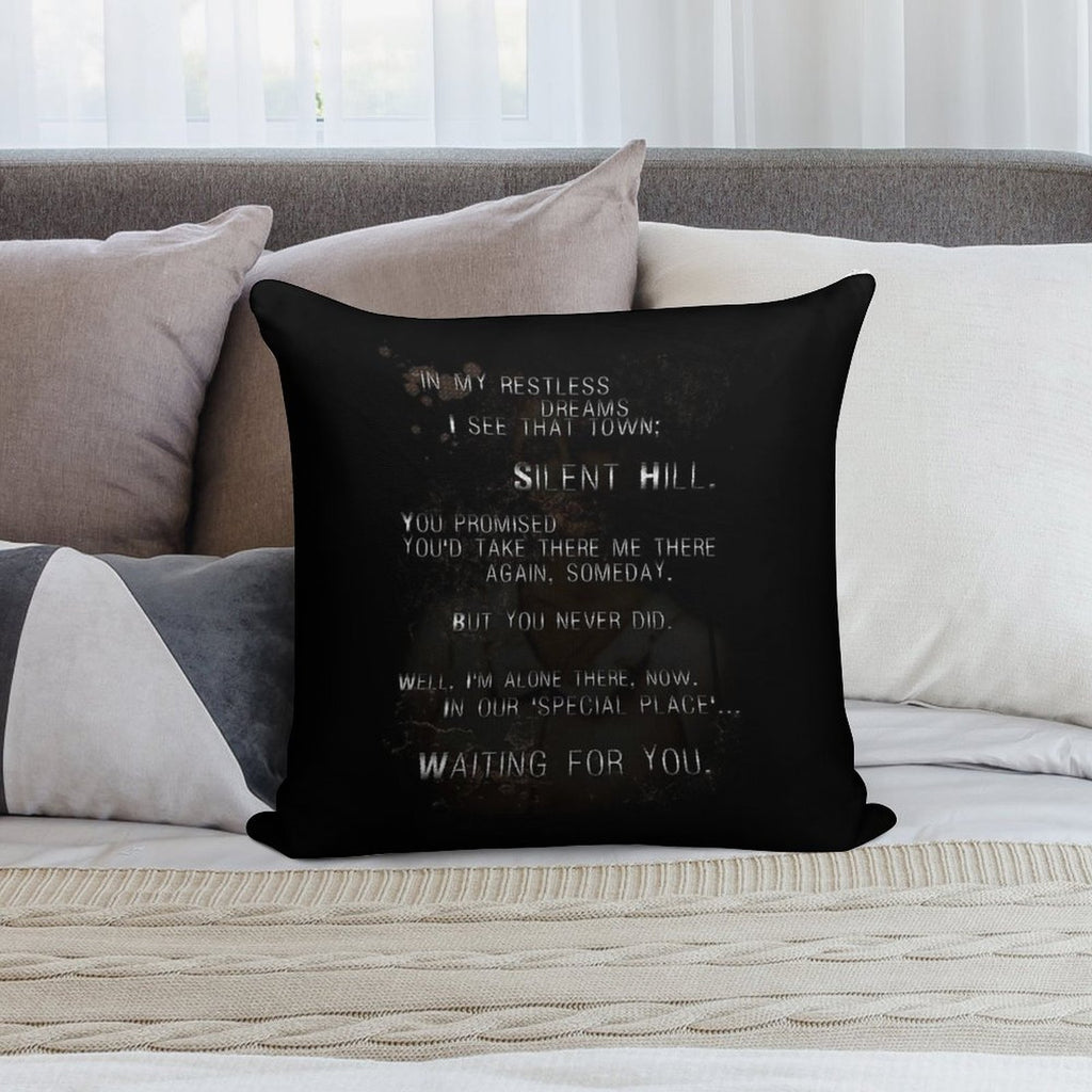Silent Hill - Mary's Letter Soft Anti-Pilling Throw Pillow