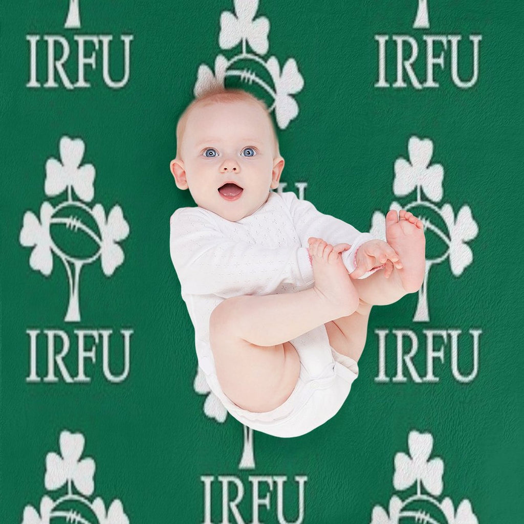 IRELAND RUGBY UNION-IRFU Lightweight Throw Blanket