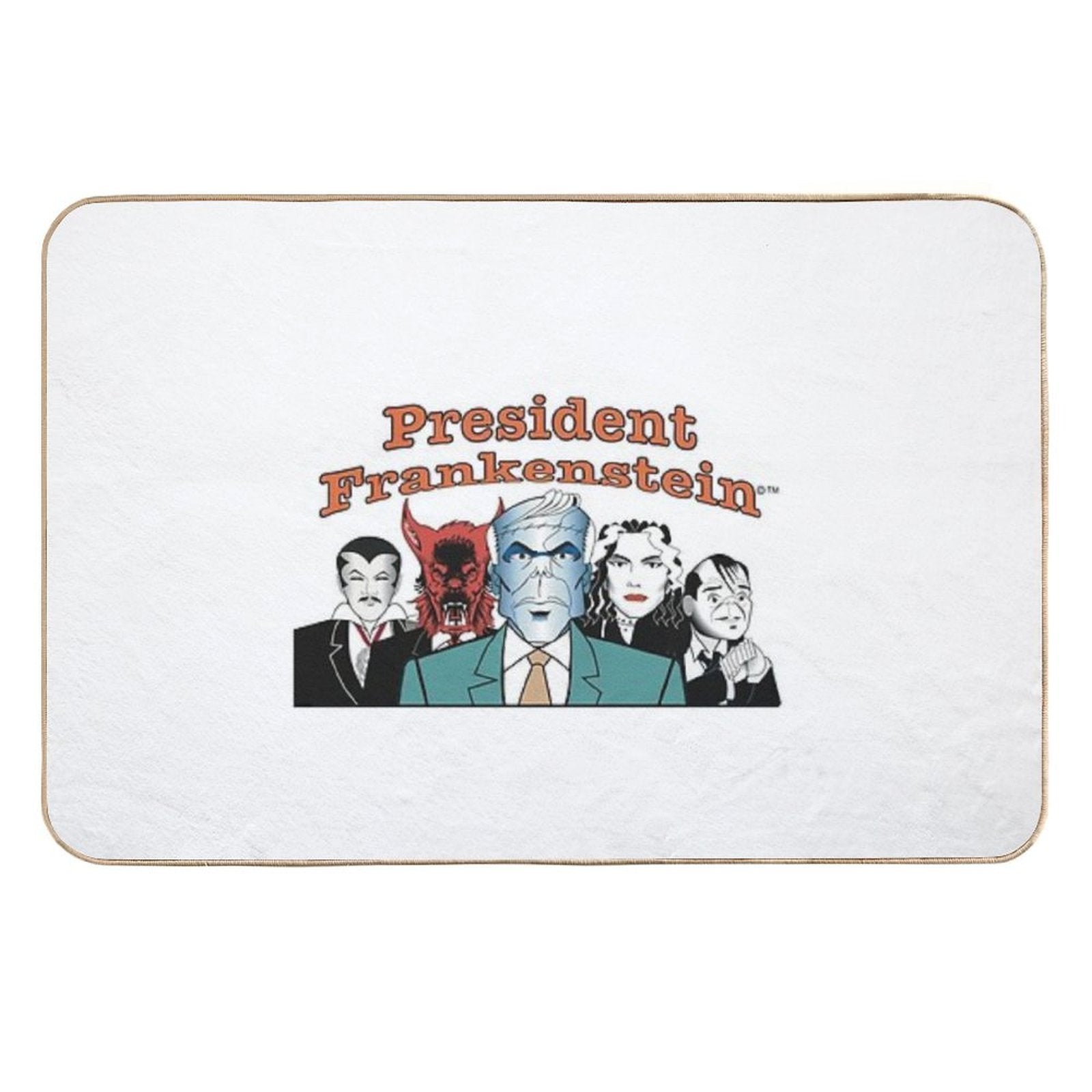President Frankenstein - World Leaders  Repositionable Bath Mat