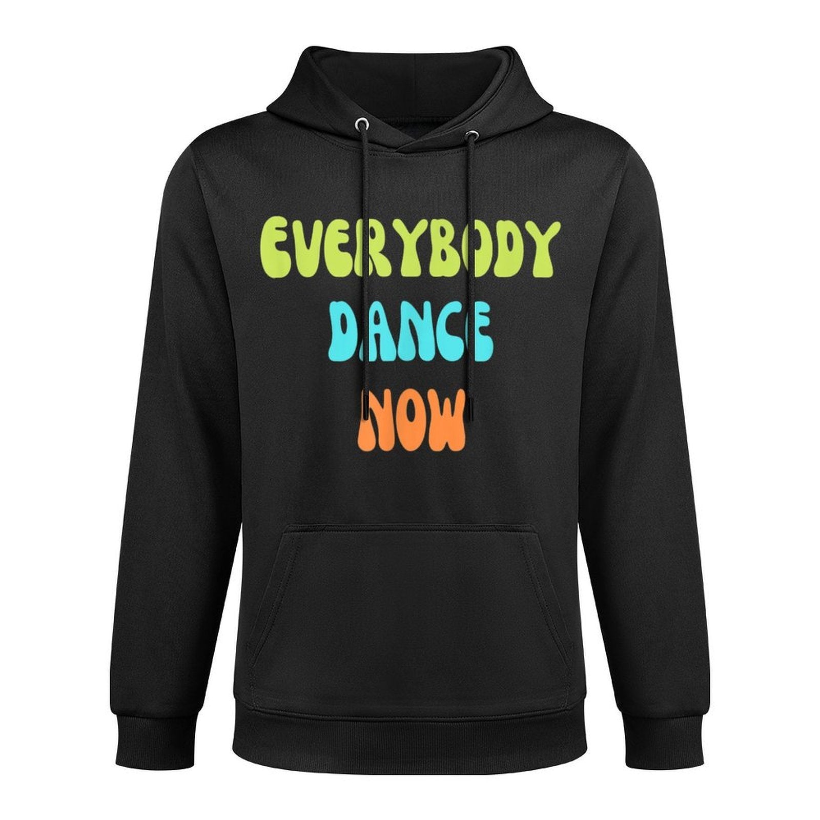 Everybody Dance NowGroovy Retro Fun Colorful Dance Lover Shrink-Resistant Hoodie