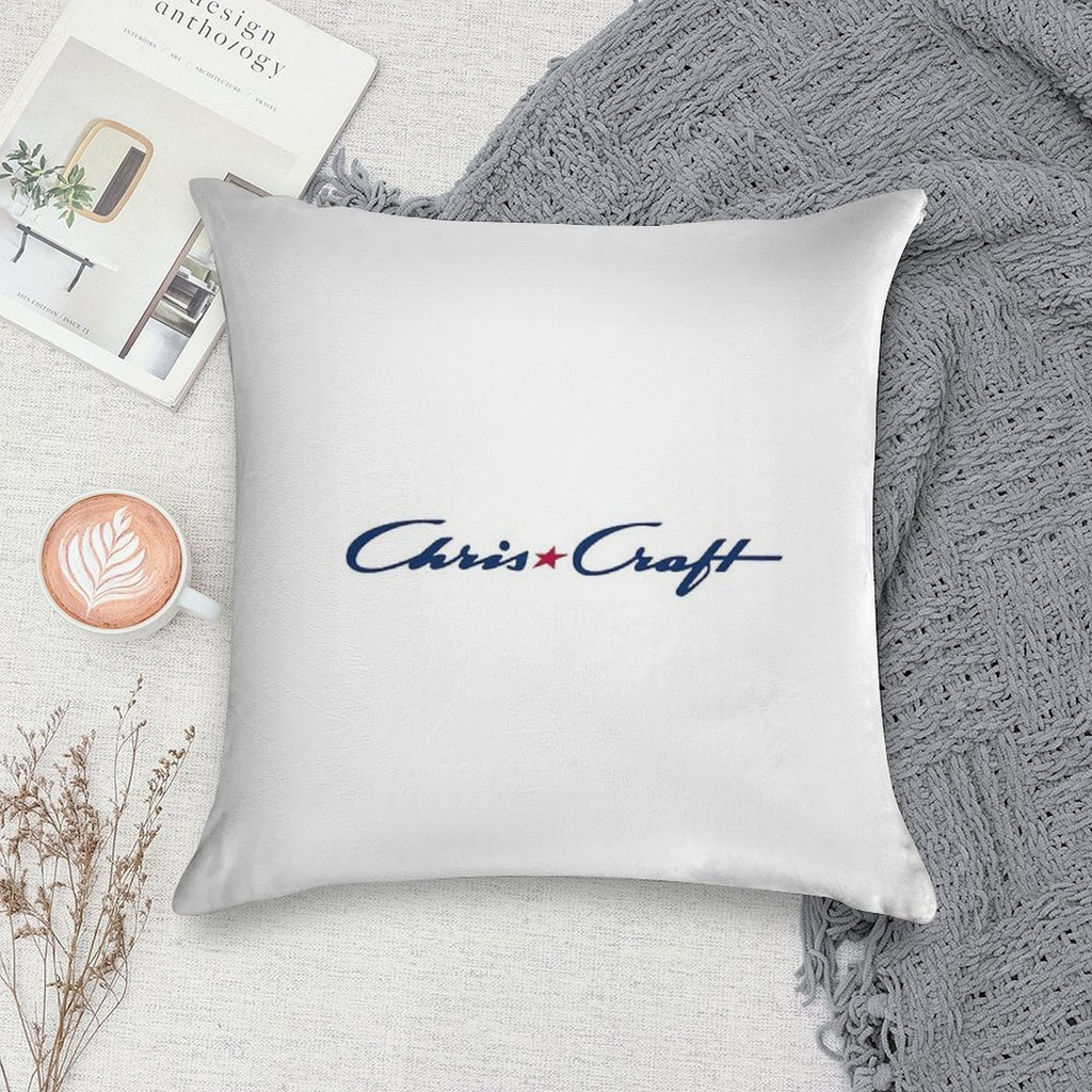 Chris Craft Soft Home Decor Throw Pillow