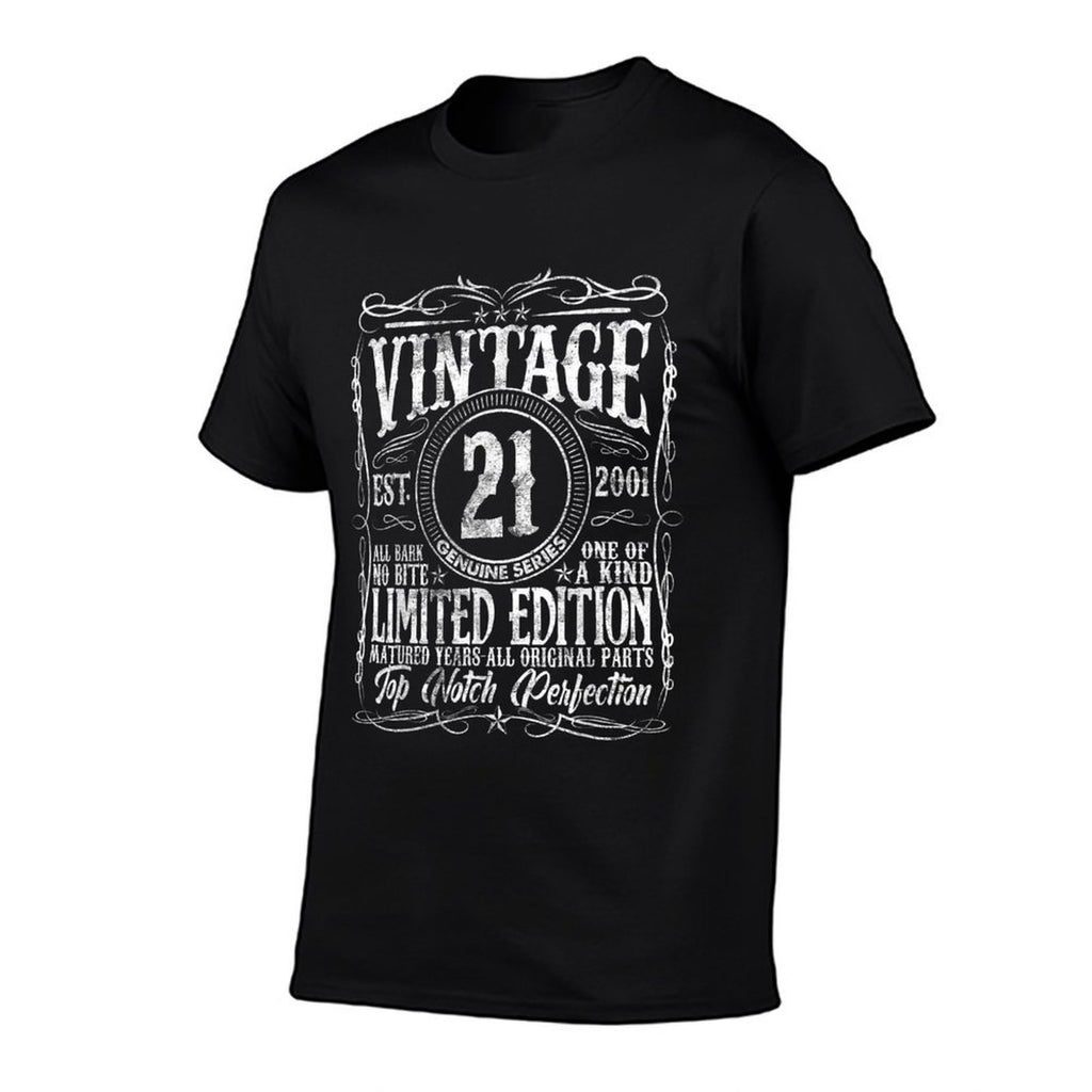 Vintage 2001 Limited Edition 2001 21 Years Old 21st Birthday  Soft T-Shirt