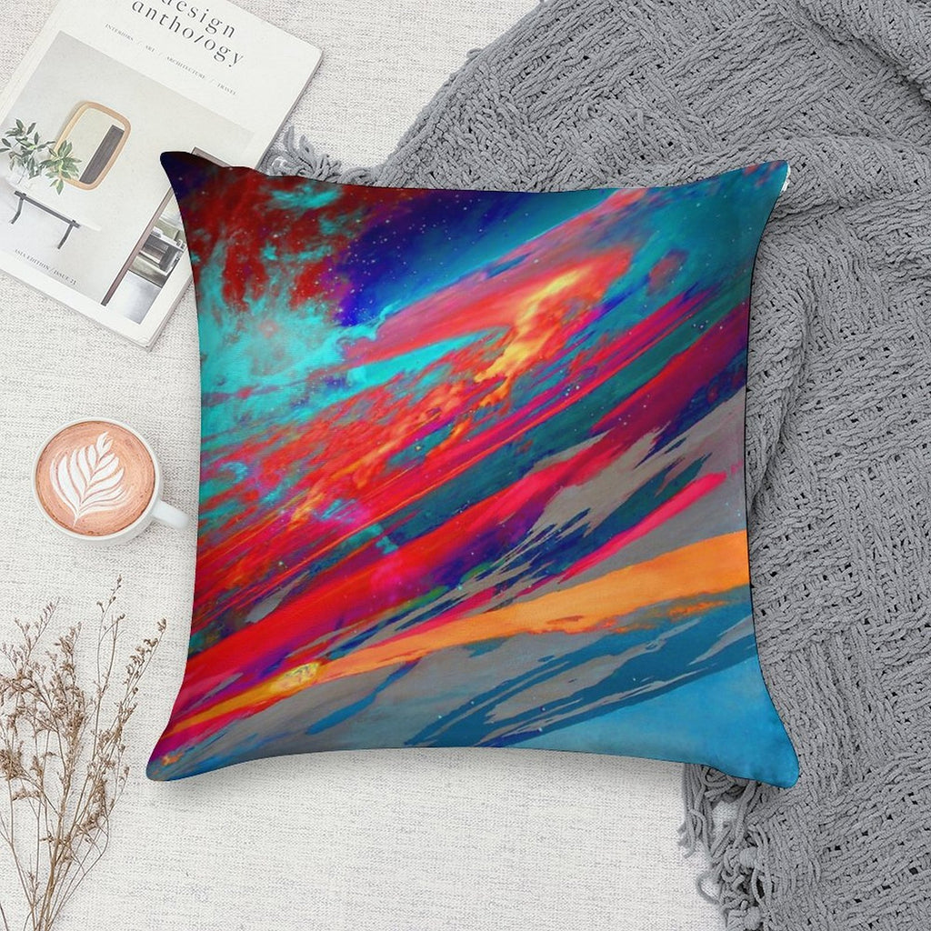 Nebula Soft Warmth Comfort Throw Pillow