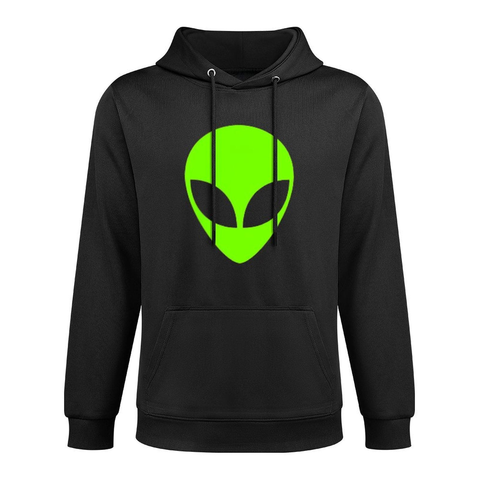 Funny Alien Head Pocket Halloween Costume Mens Womens Gift Casual Wear Hoodie