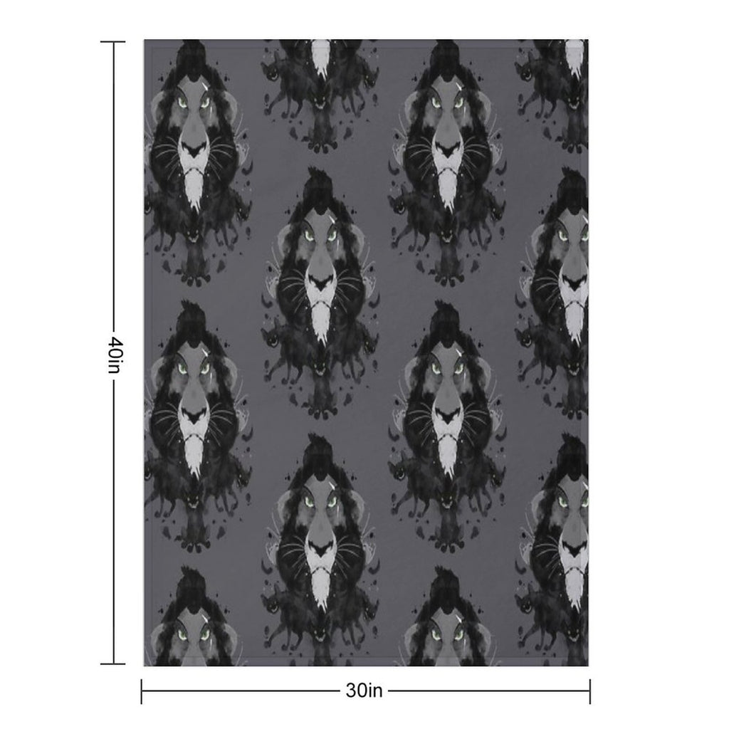 Scar Ink Durable Throw Blanket