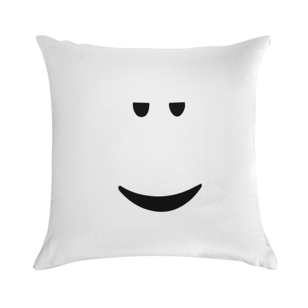 Chill Face Soft Warmth Comfort Throw Pillow