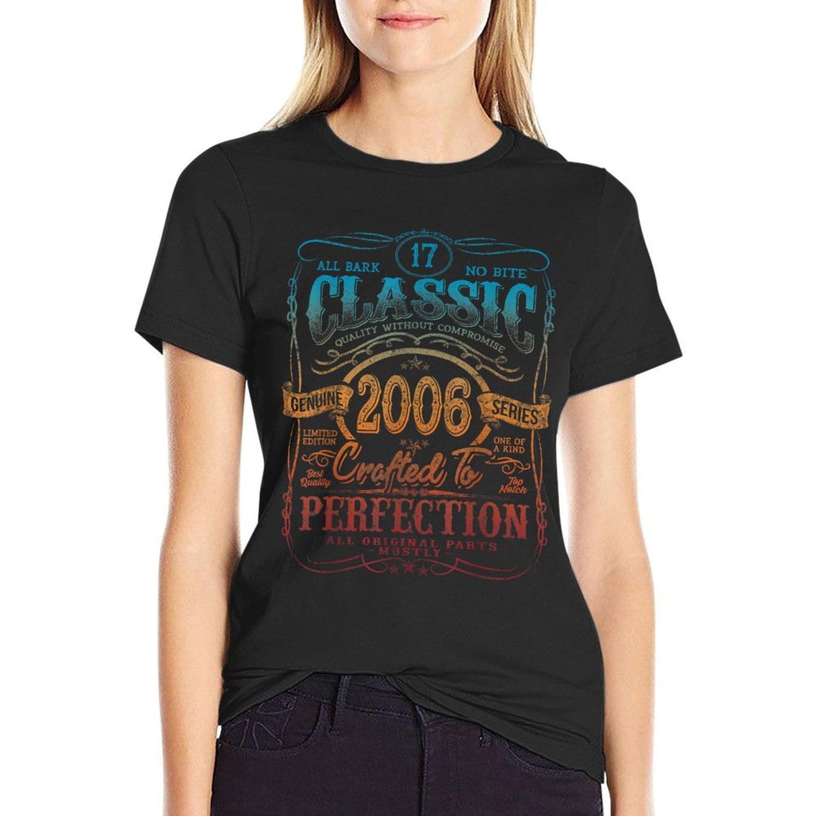 Vintage 2006 Limited Edition 17 Year Old 17th Birthday  Durable T-Shirt