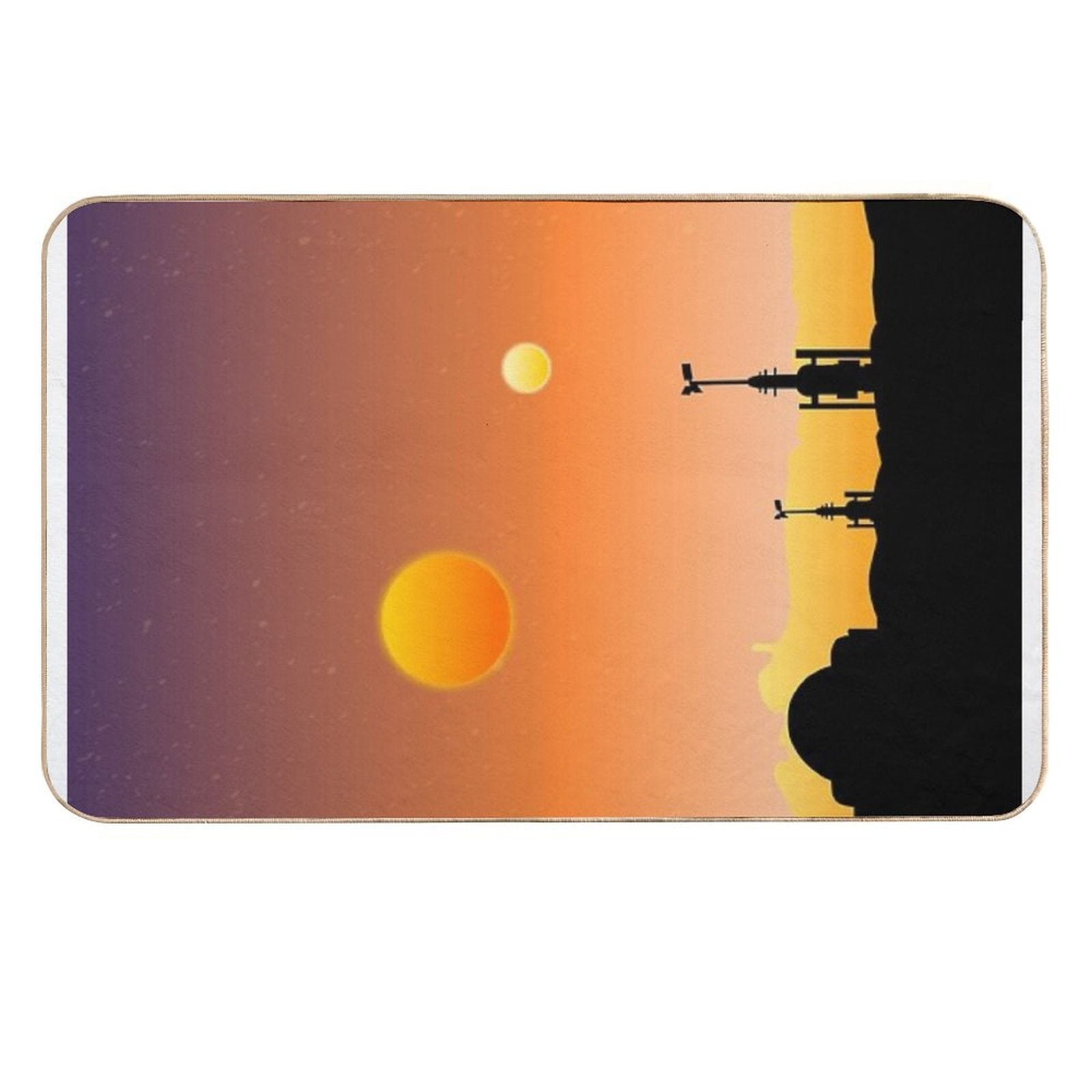 Tatooine  Odorless Bath Mat