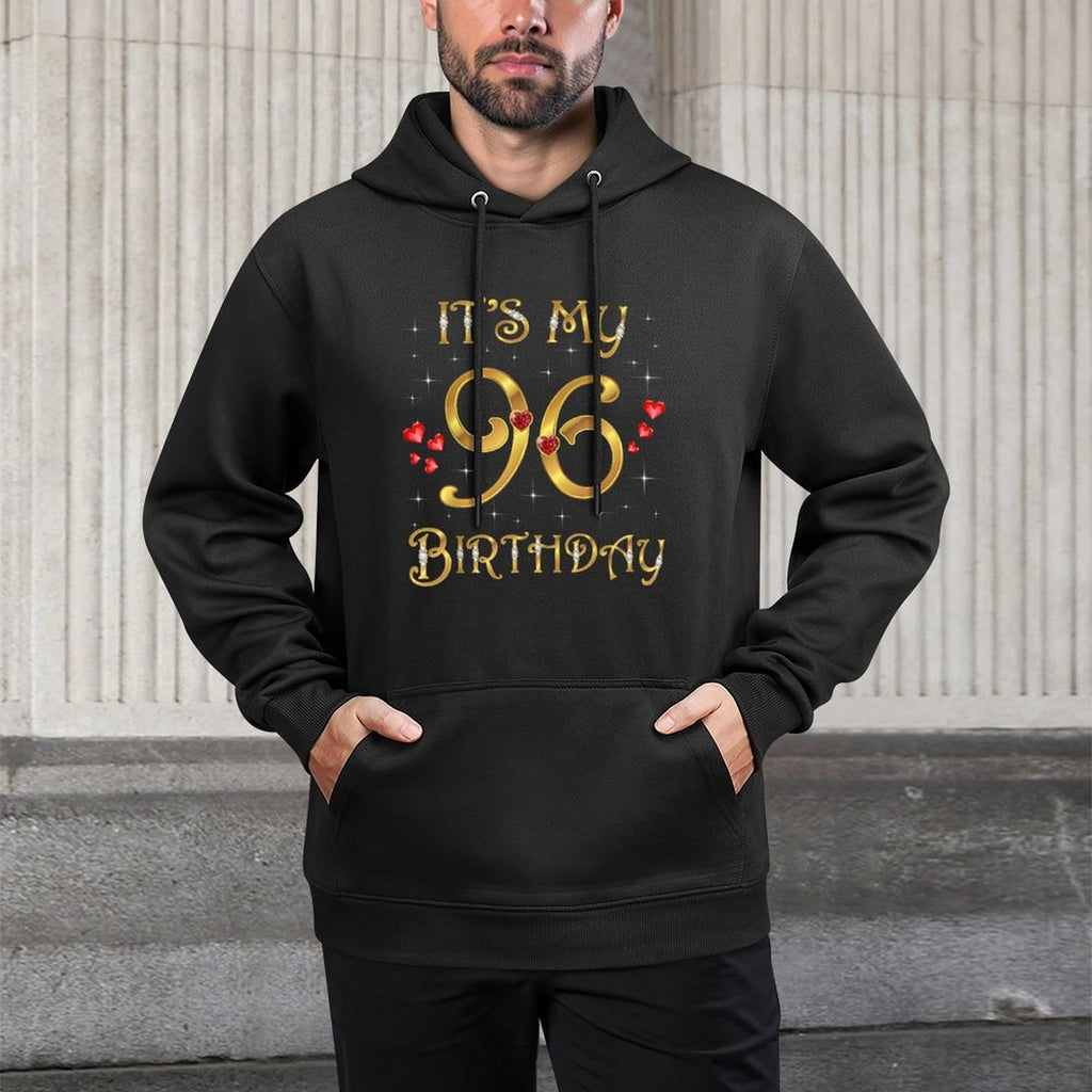 Its My 96th Birthday, 96 Years Old, 96th Birthday Queen Casual Wear Hoodie