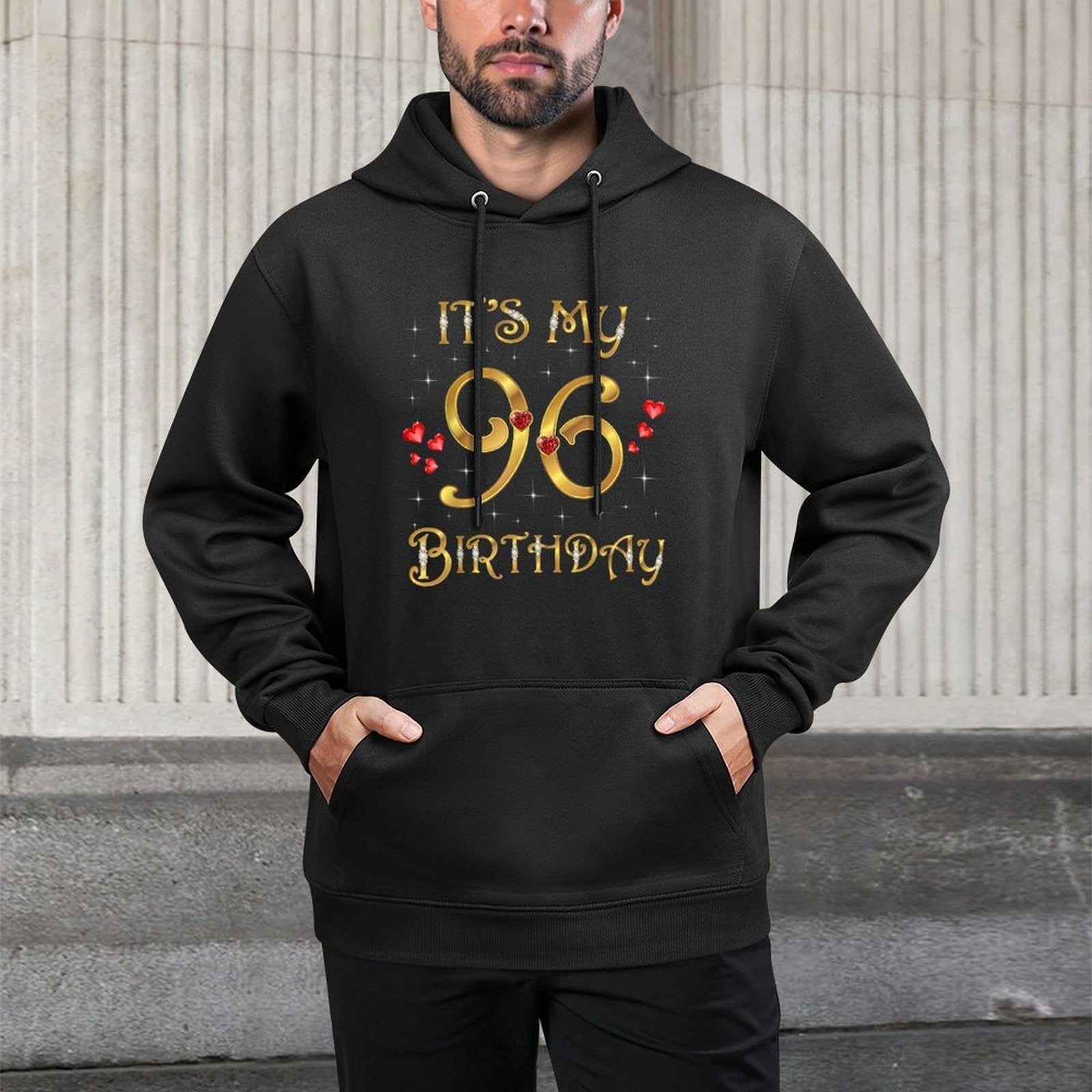 Its My 96th Birthday, 96 Years Old, 96th Birthday Queen Casual Wear Hoodie