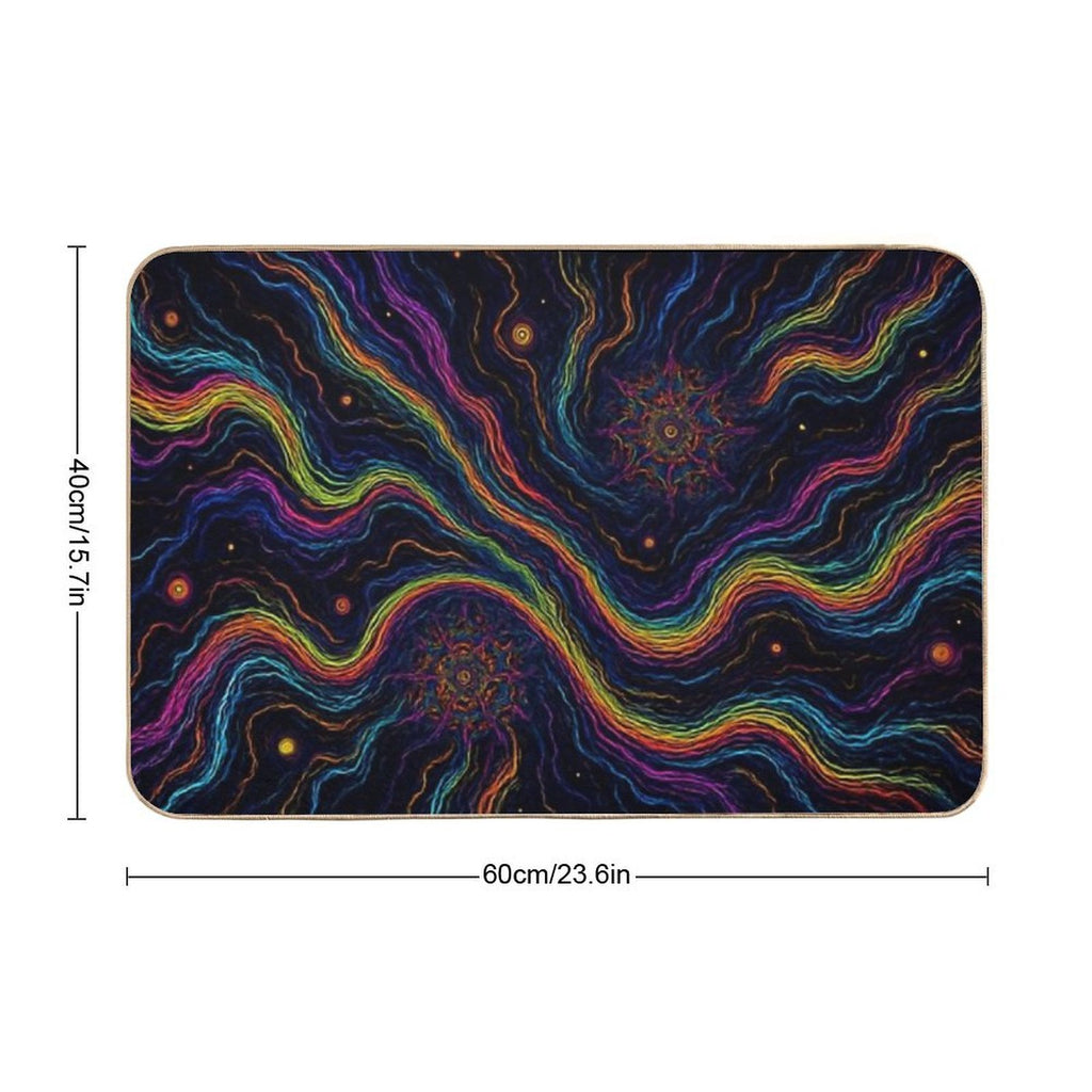 Serpent Streams  Versatile Bath Mat