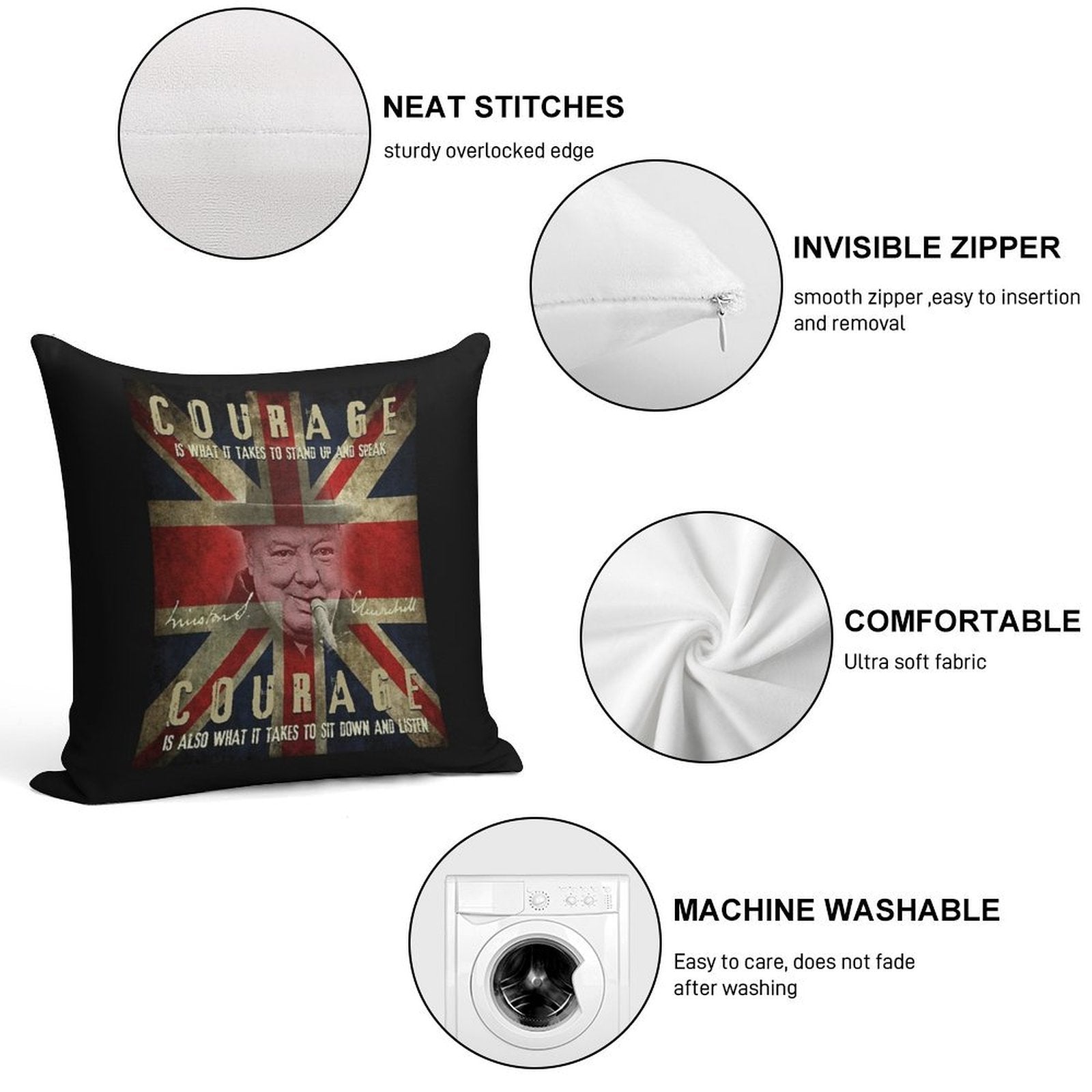 Churchill Soft Gift Ready Throw Pillow