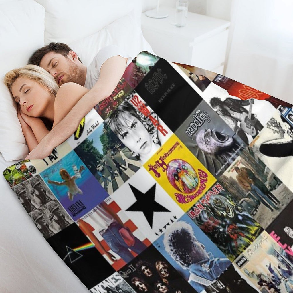 Vynil Lightweight Throw Blanket