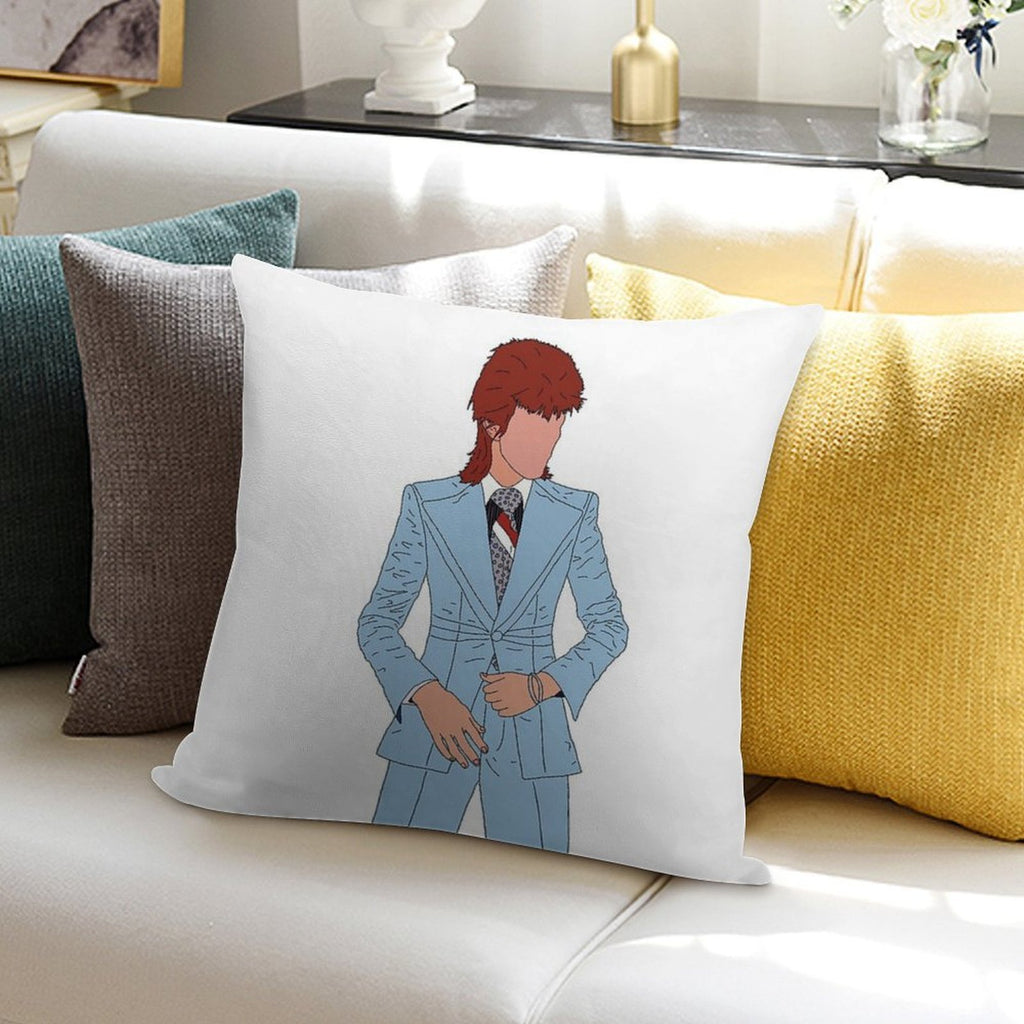 Bowie Soft Anti-Pilling Throw Pillow