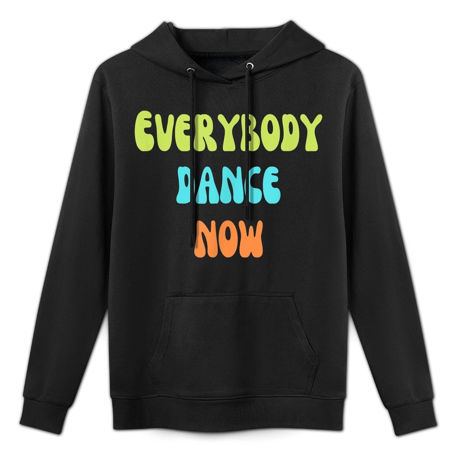 Everybody Dance NowGroovy Retro Fun Colorful Dance Lover Shrink-Resistant Hoodie