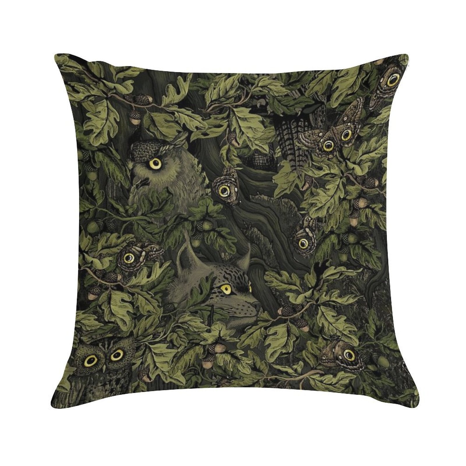 Fit In (olive Green) Soft Ultra-Soft Texture Throw Pillow