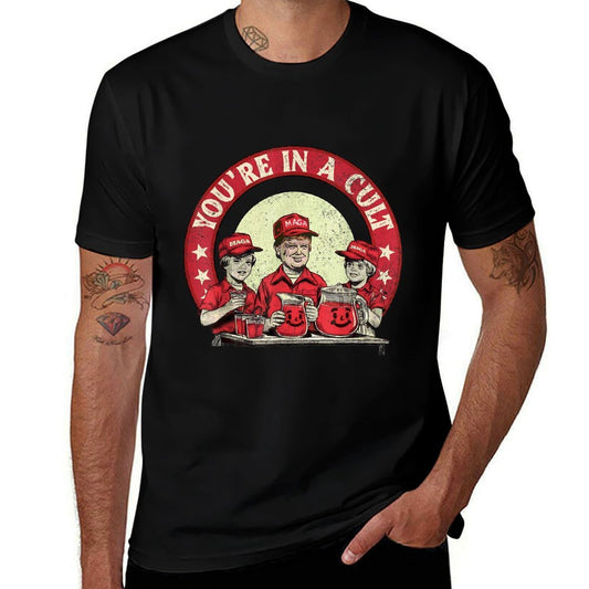 You&#39;re In A Cult Funny Men Women  Trendy Pattern T-Shirt