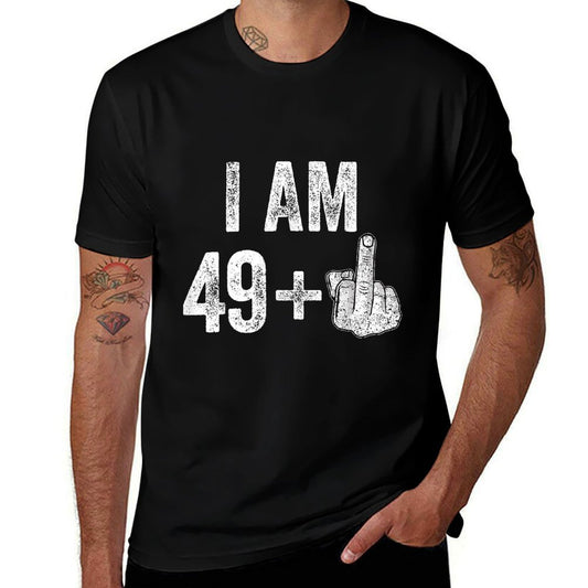 1971 1972 Birthday Men Male Him Fun 50 Funny 50th Birthday  Odor-resistant T-Shirt