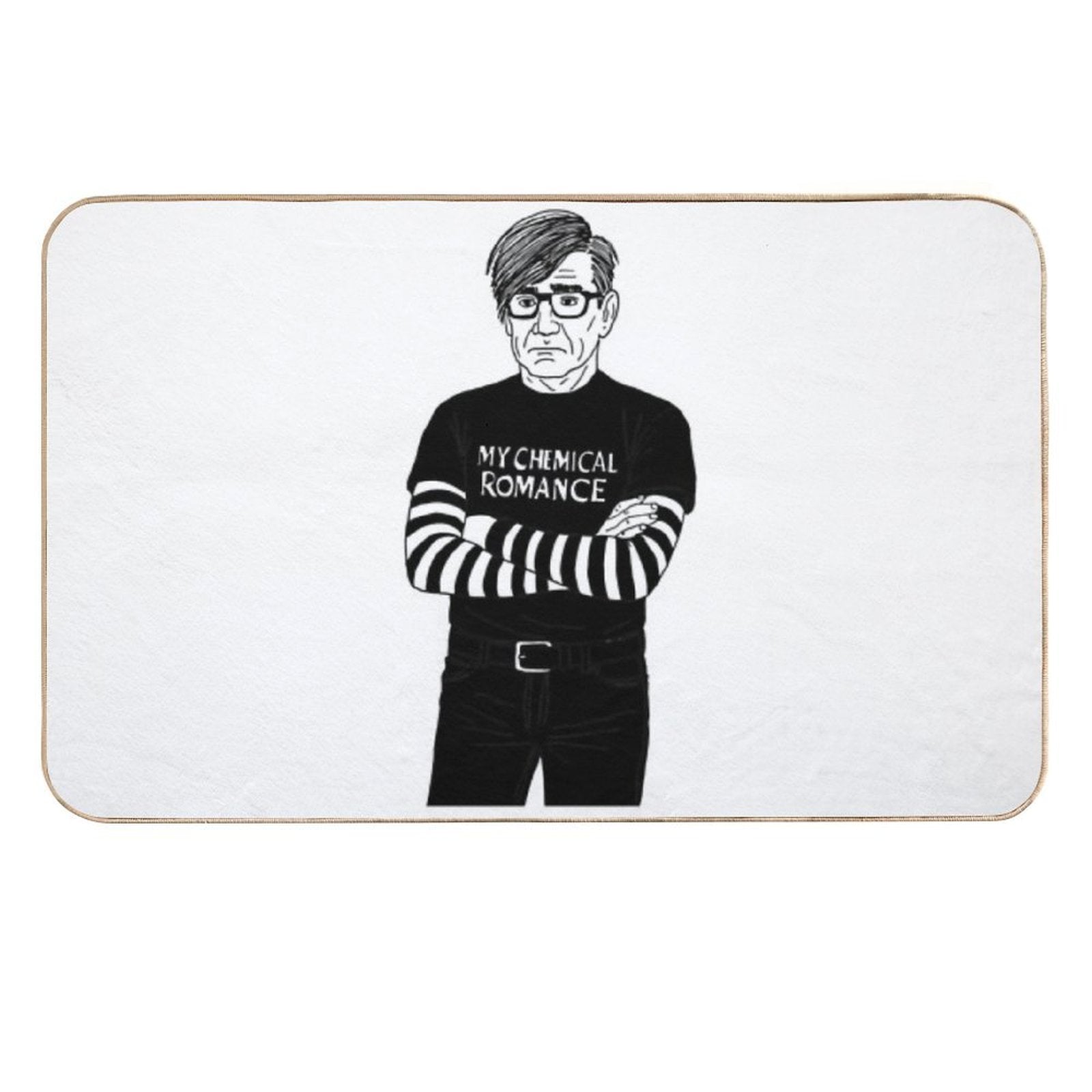 Emo John  Rapid-Drying Bath Mat