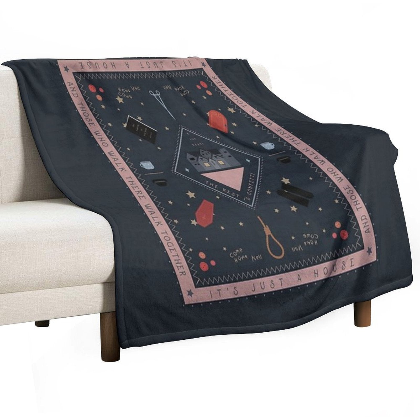 The Haunting of Hill House Machine-washable Throw Blanket