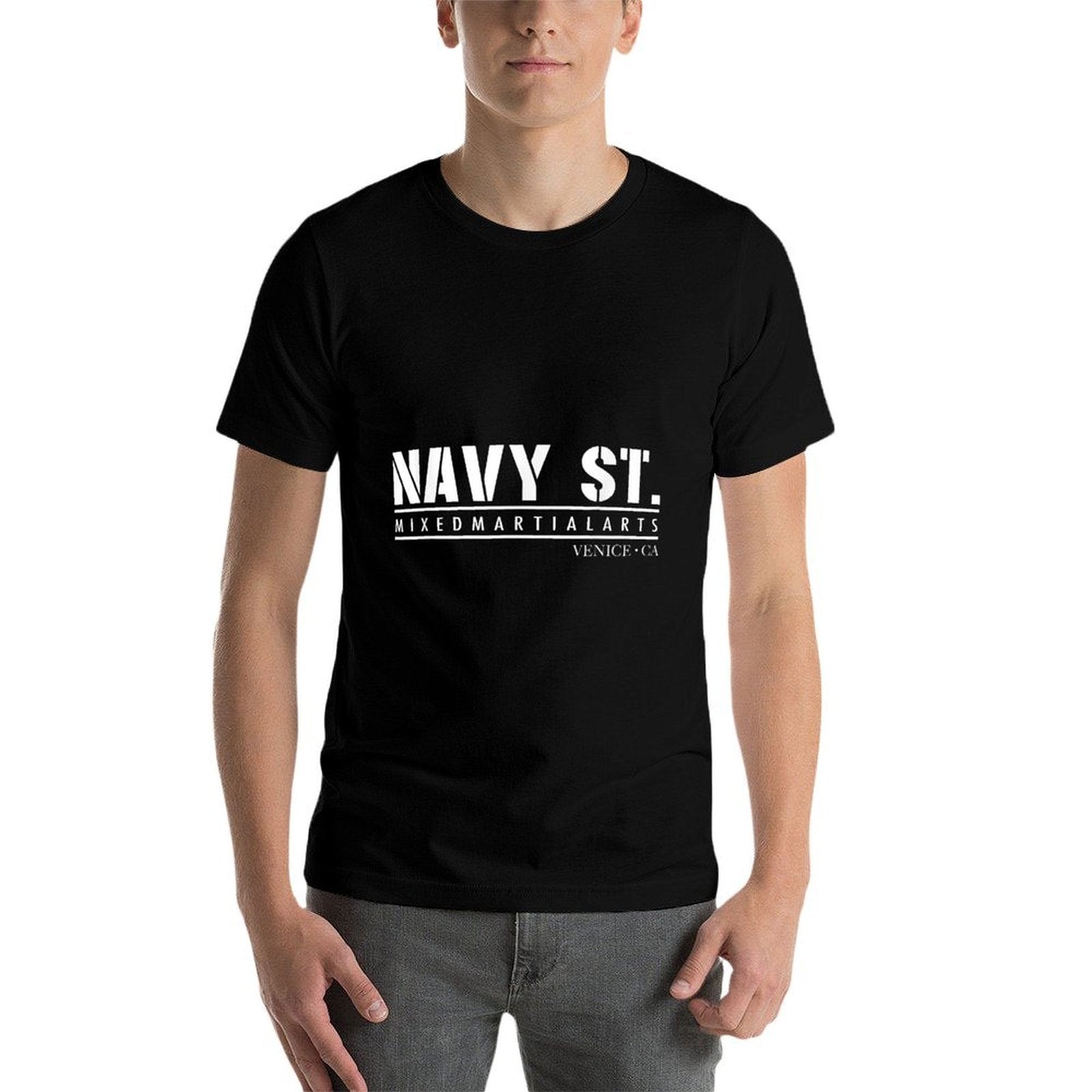 Navy Street MMA Mixed Martial Arts Official Fighting Comfortable T-Shirt