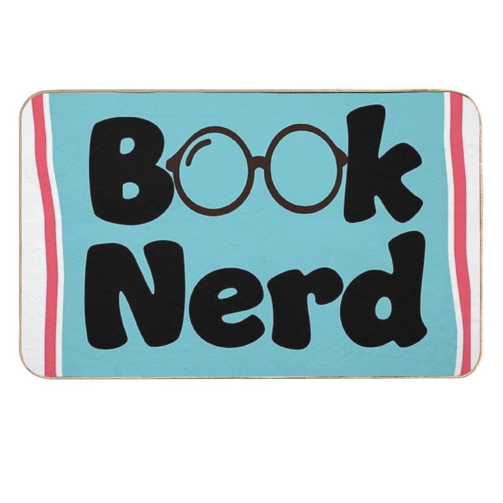 Book Nerd  Slip-Resistant Bath Mat