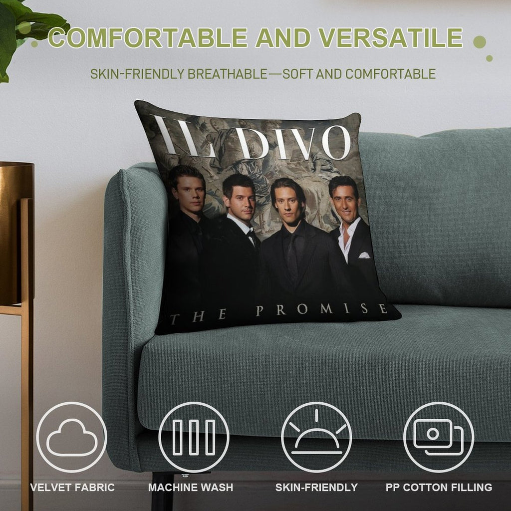 Il Divo The Promise Soft Multiple Sizes Throw Pillow