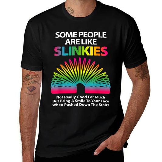 Some People Are Like Slinkies Sarcastic Or Cool Person  Moisture-wicking T-Shirt