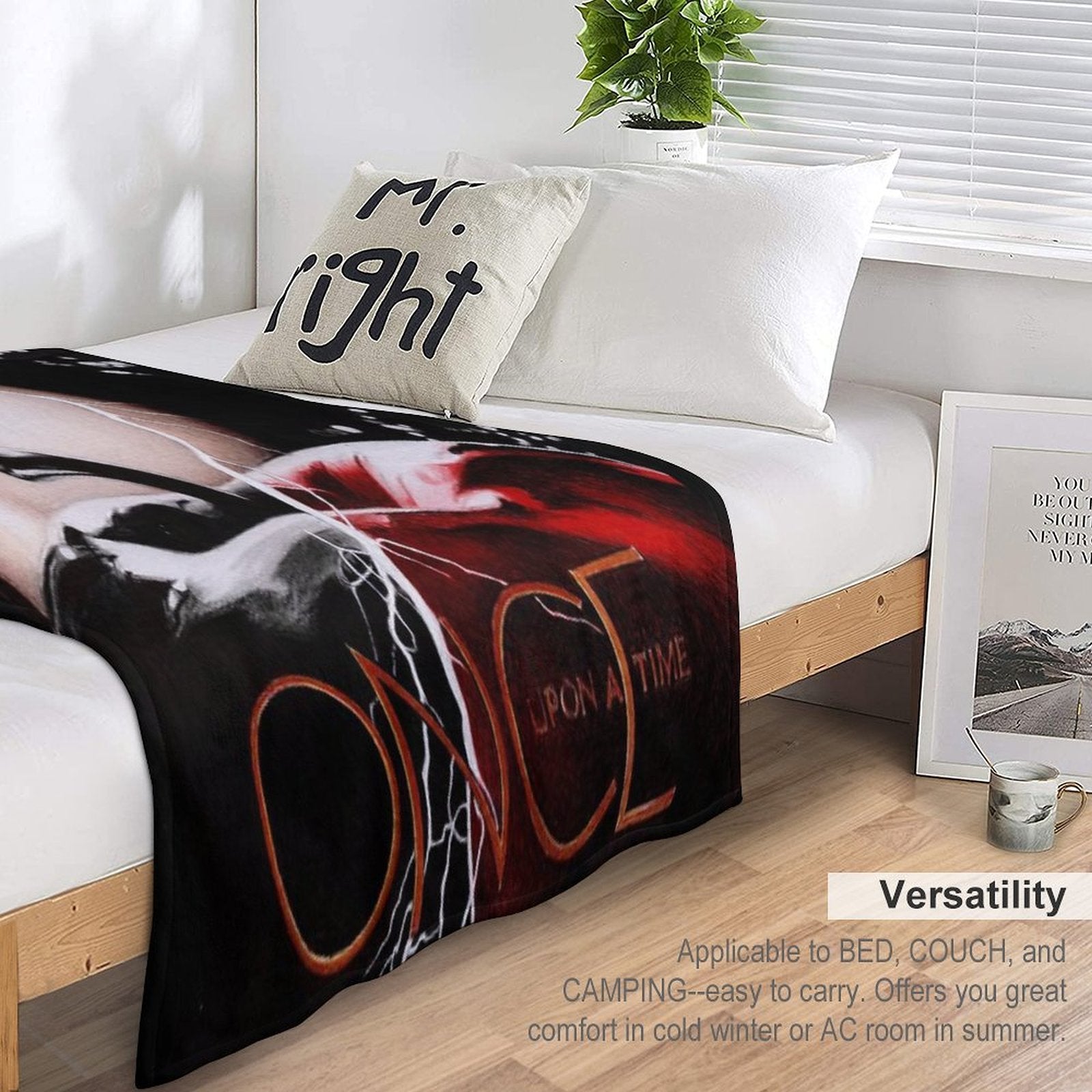 Once Upon A Time S6 Plush Throw Blanket