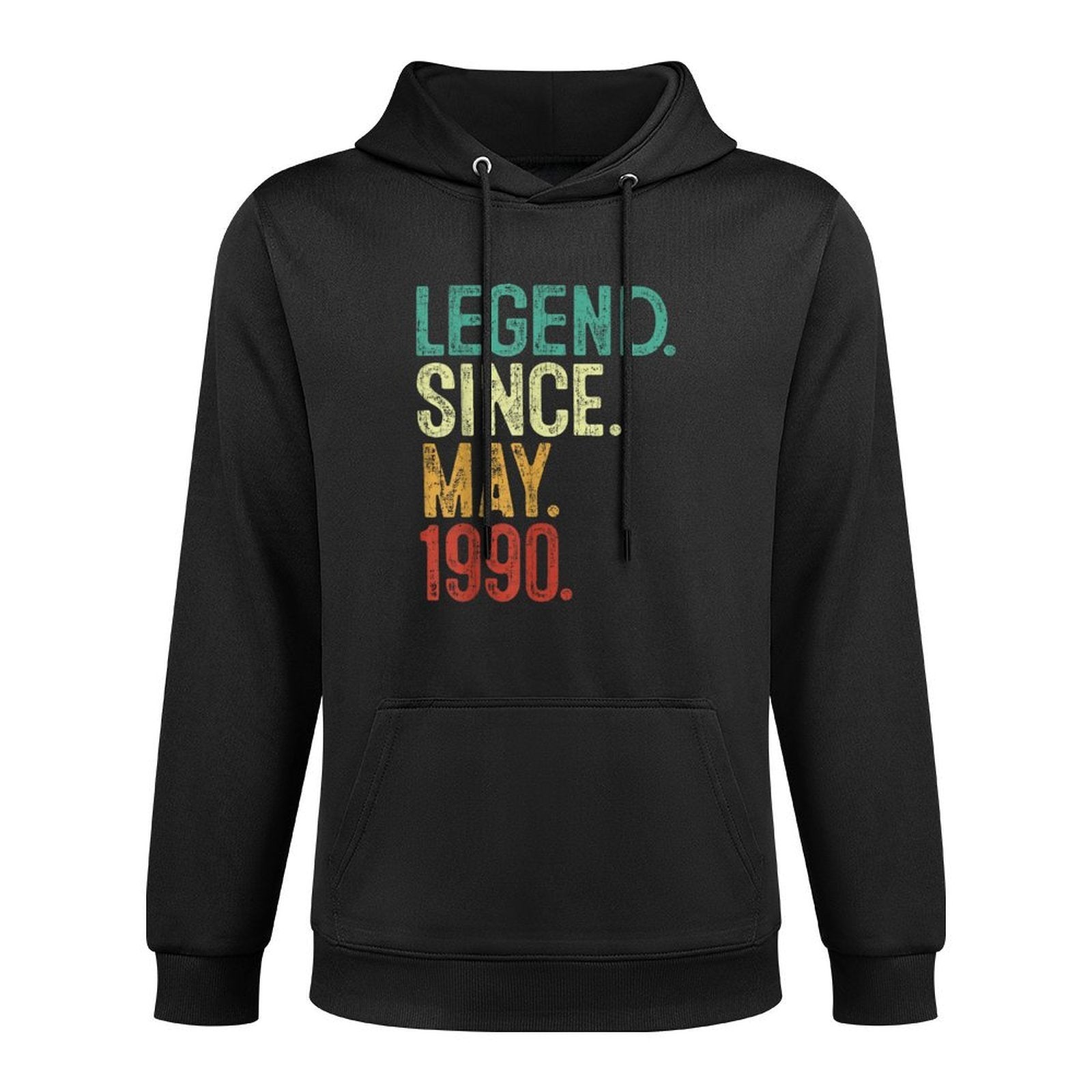Legend 1990 35th Birthday Gifts for Men Women 35 Year Old Machine Washable Hoodie