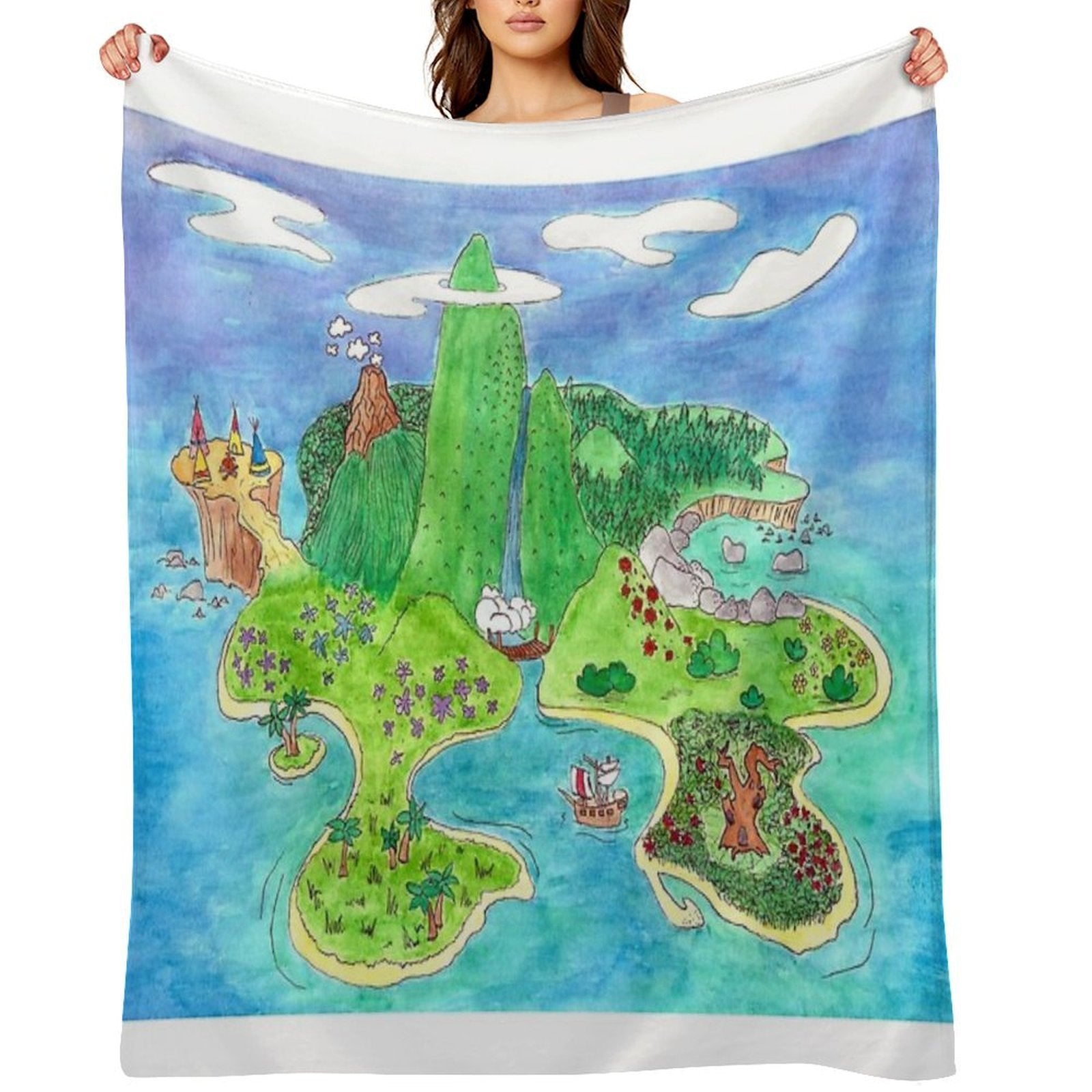 Neverland Compact Throw Blanket