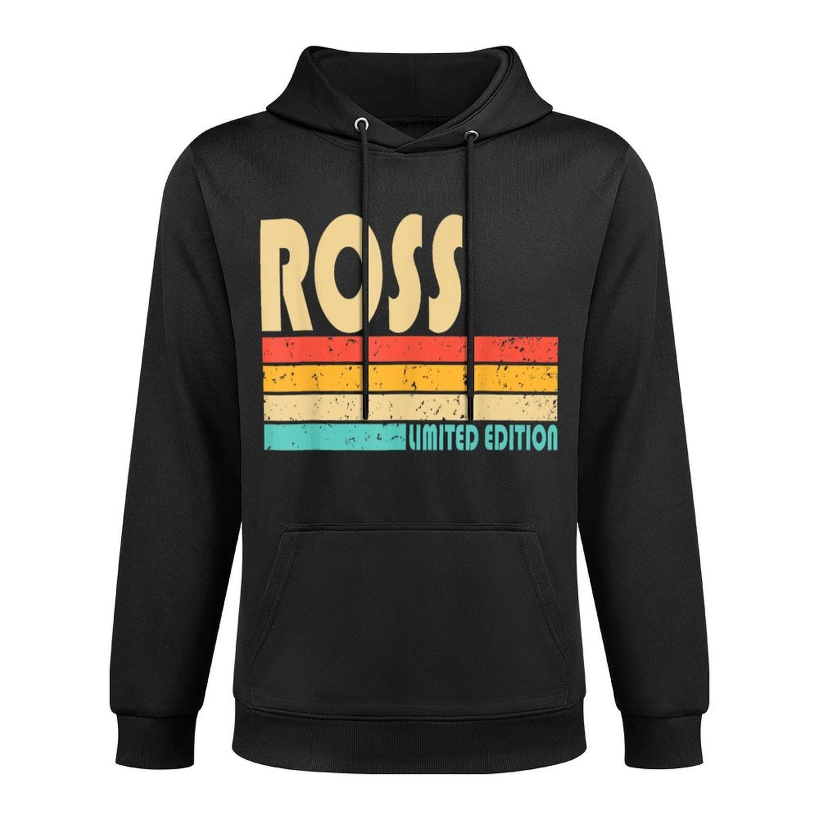 ROSS Name Personalized Funny Retro Vintage Birthday Shrink-Resistant Hoodie