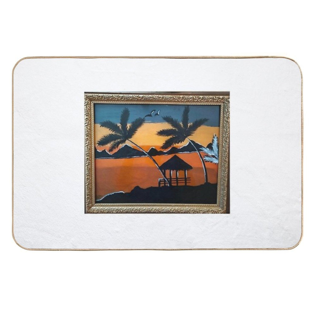 Scenery  Easy To Clean Bath Mat