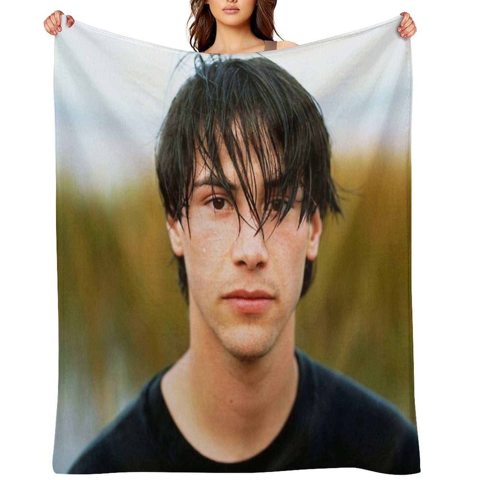 Keanu  Reeves Quick-dry Throw Blanket