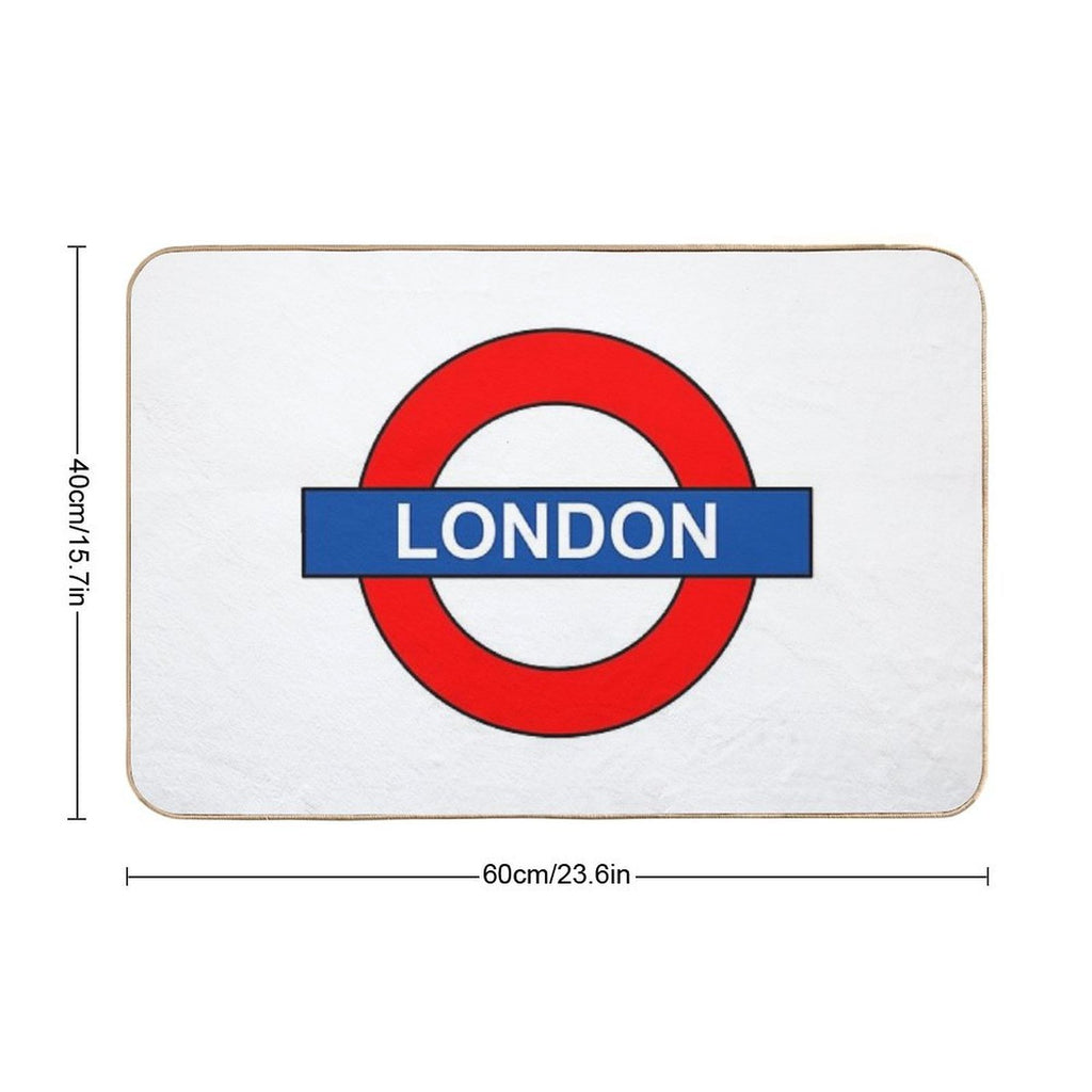 London Tube  Absorbent Bath Mat