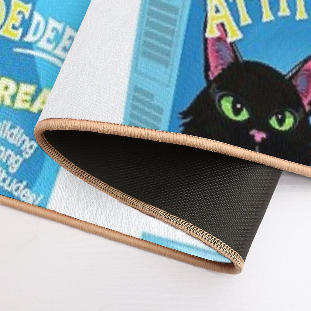 If Cats Had Their Own Cereal Brand  Easy To Clean Bath Mat