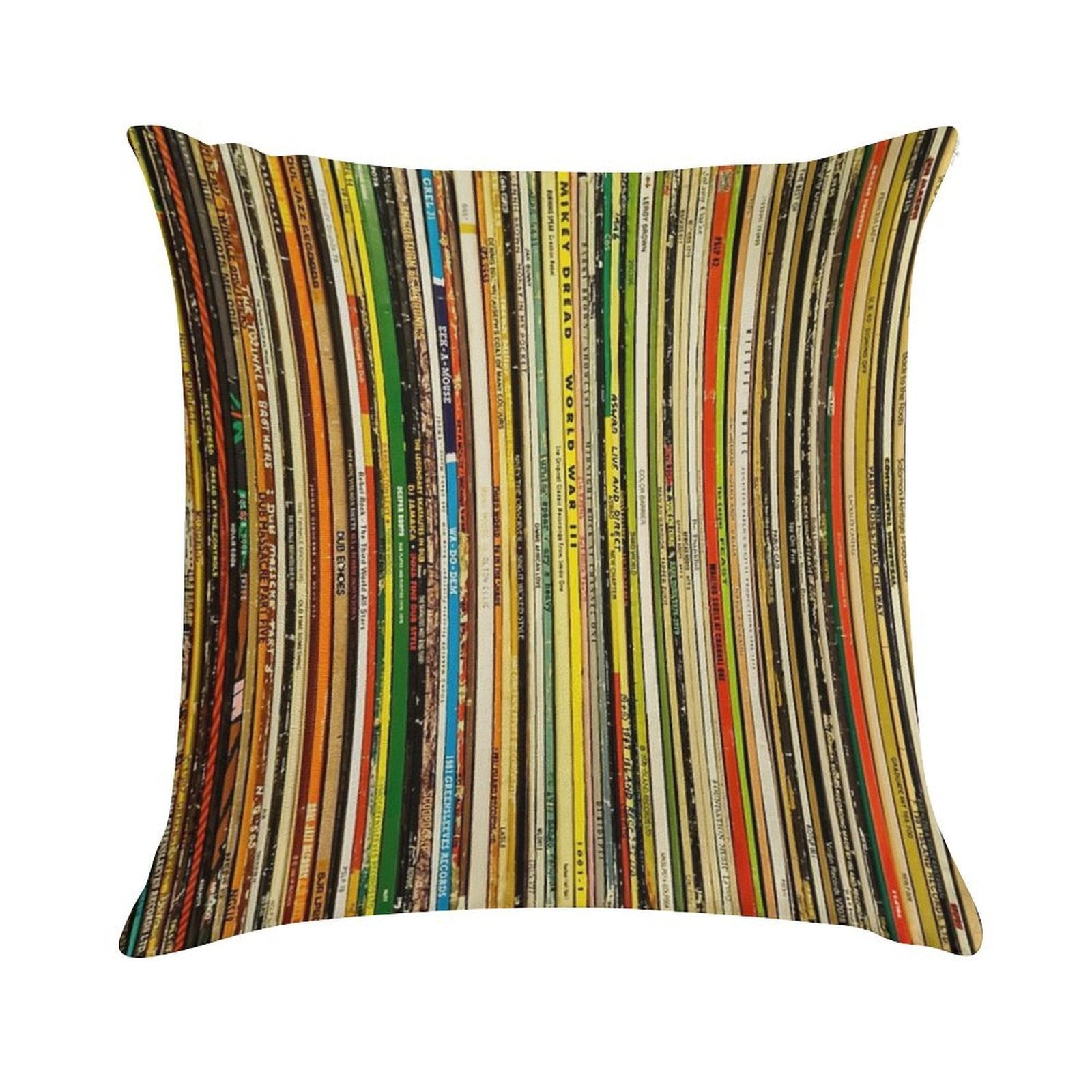 Reggae Record Vinyl Sleeves Soft High-Density Material Throw Pillow